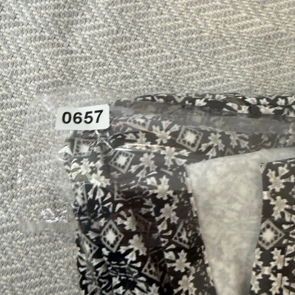 J Jill Skirt Womens 3X Black White Wearever Collection‎ NWT Office Casual
